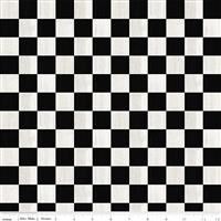I'd Rather be Playing Chess- Checkerboard- Black
